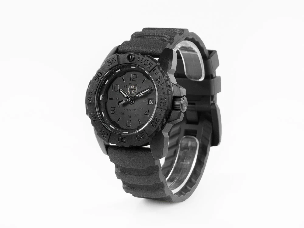 Luminox Navy Seal Steel 3250 Time Date Series Quartz Watch, XS.3251.BO.CB - Image 4