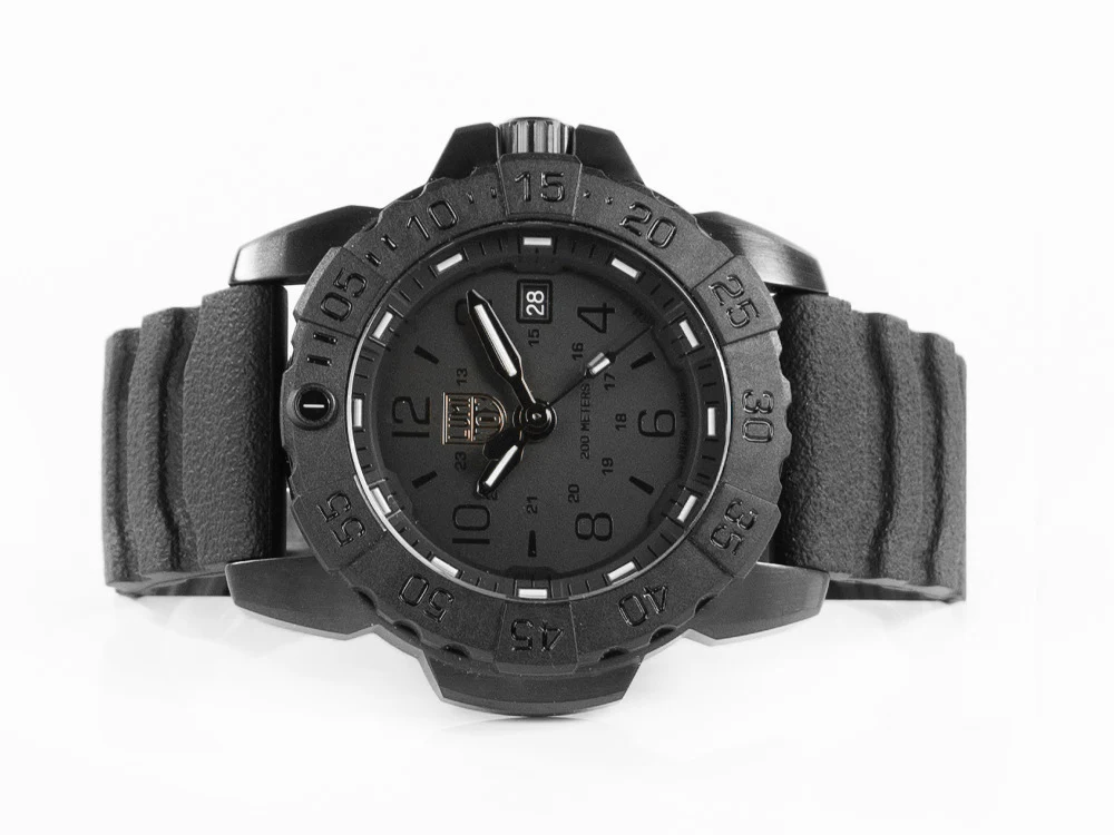 Luminox Navy Seal Steel 3250 Time Date Series Quartz Watch, XS.3251.BO.CB - Image 7