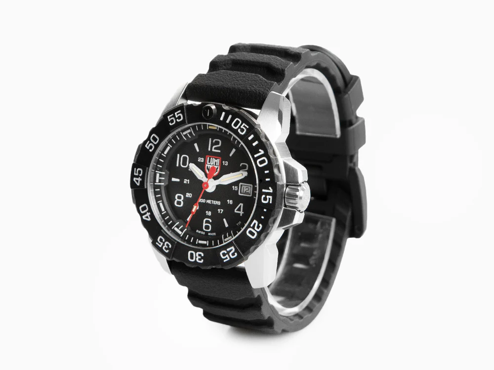 Luminox Navy Seal Steel 3250 Time Date Series Quartz Watch, XS.3251.CB - Image 4