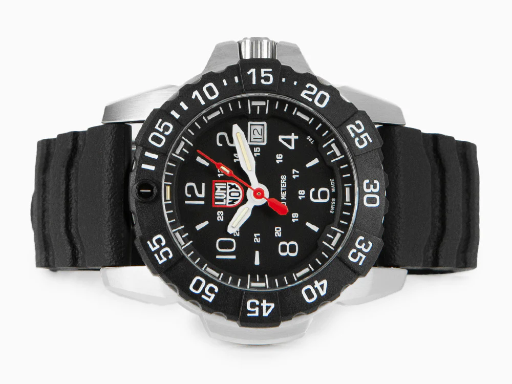 Luminox Navy Seal Steel 3250 Time Date Series Quartz Watch, XS.3251.CB - Image 7