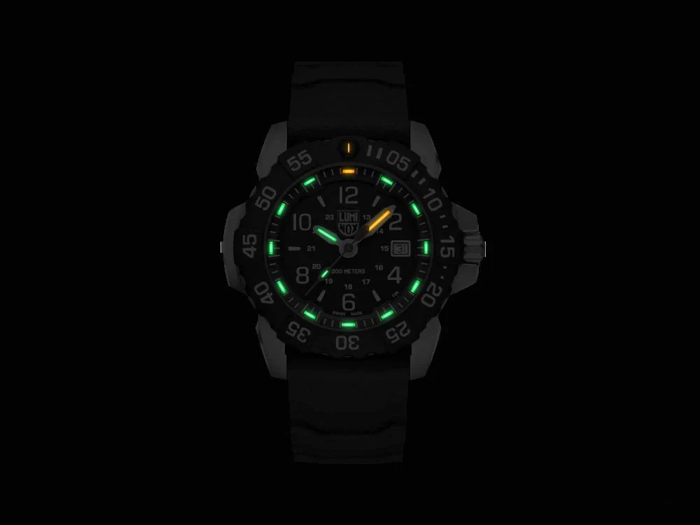 Luminox Navy Seal Steel 3250 Time Date Series Quartz Watch, XS.3251.CB - Image 9