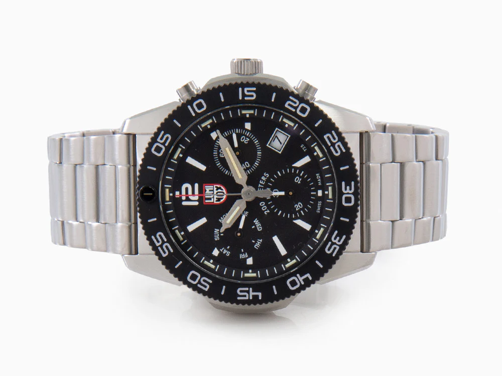 Luminox Pacific Diver Quartz Watch, CARBONOX, Black, 44 mm, 20 atm, XS.3142 - Image 7