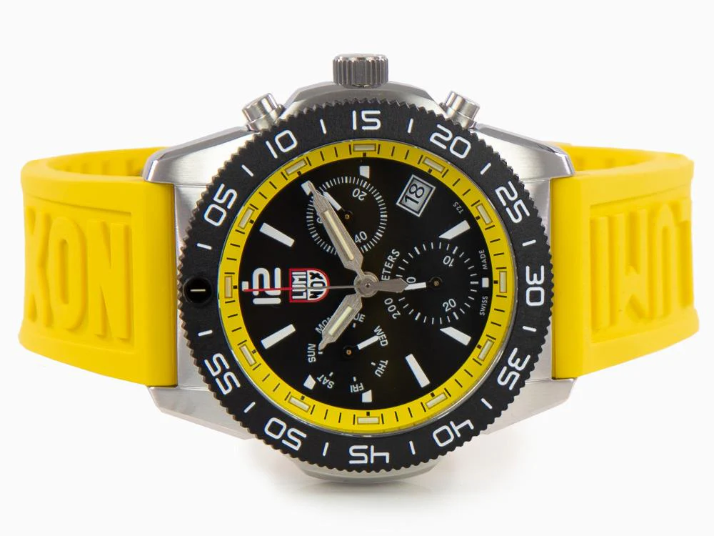 Luminox Pacific Diver Quartz Watch, CARBONOX, Black, 44 mm, 20 atm, XS.3145 - Image 7