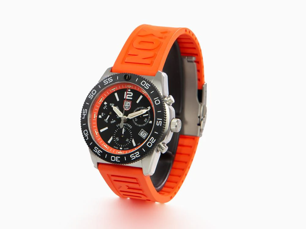 Luminox Pacific Diver Quartz Watch, CARBONOX, Black, 44 mm, 20 atm, XS.3149 - Image 4