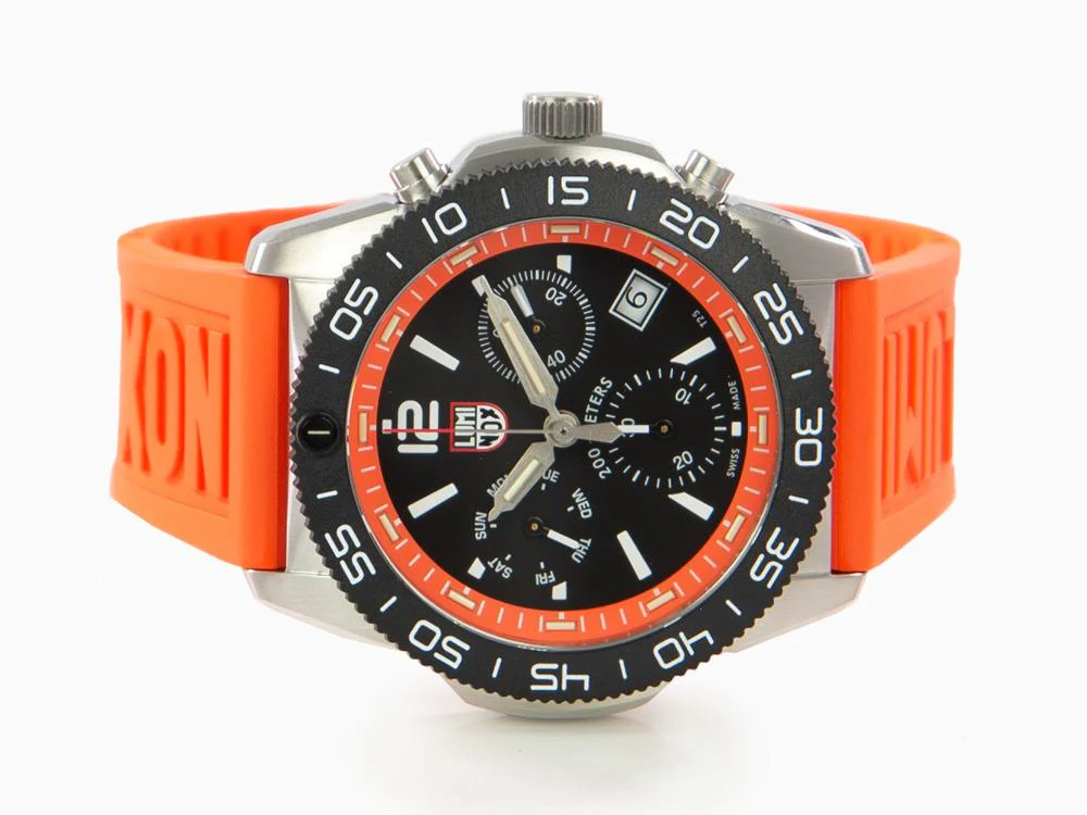 Luminox Pacific Diver Quartz Watch, CARBONOX, Black, 44 mm, 20 atm, XS.3149 - Image 7