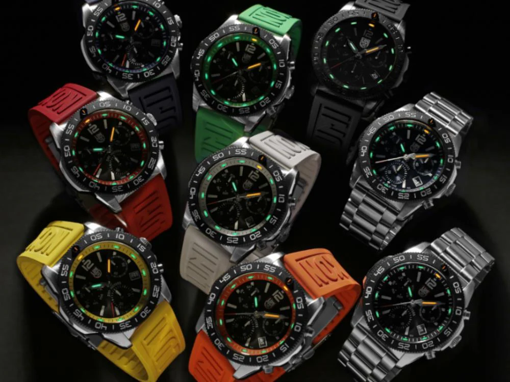 Luminox Pacific Diver Quartz Watch, CARBONOX, Black, 44 mm, 20 atm, XS.3155 - Image 11