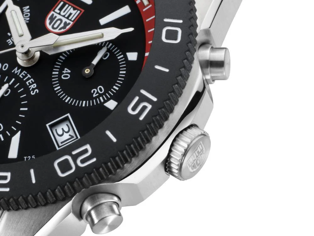 Luminox Pacific Diver Quartz Watch, CARBONOX, Black, 44 mm, 20 atm, XS.3155 - Image 6