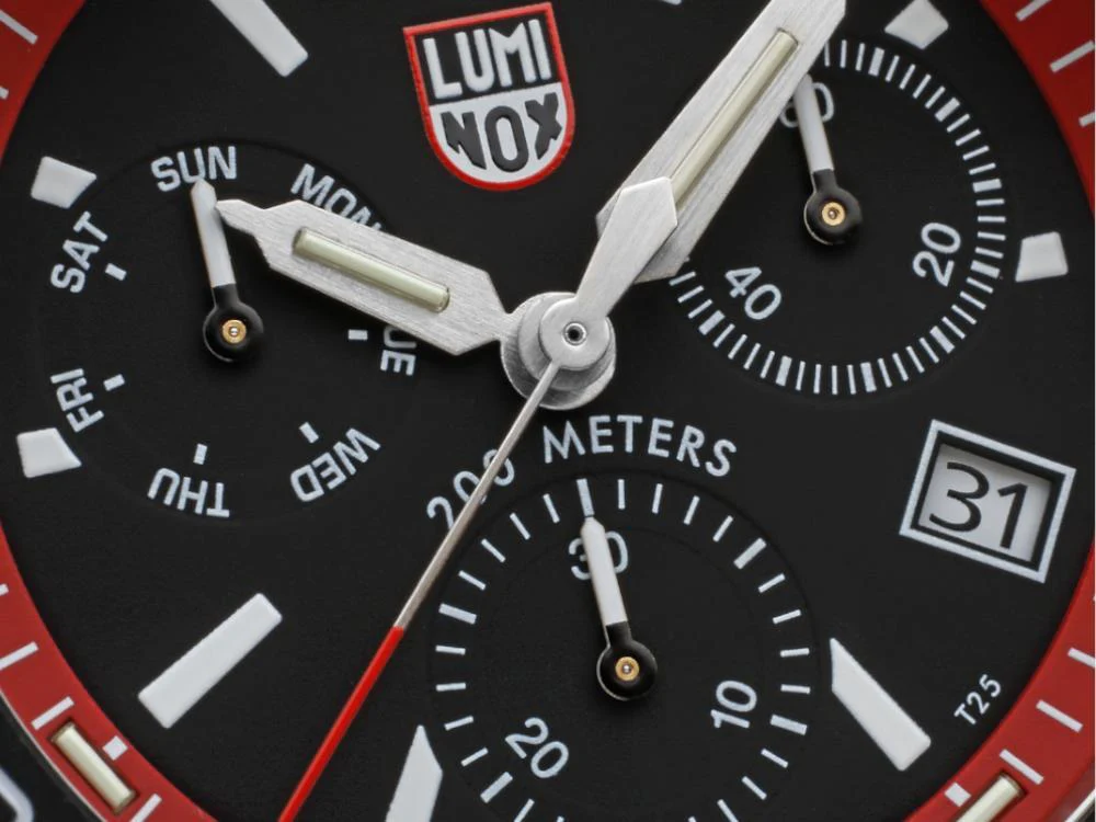 Luminox Pacific Diver Quartz Watch, CARBONOX, Black, 44 mm, 20 atm, XS.3155 - Image 7