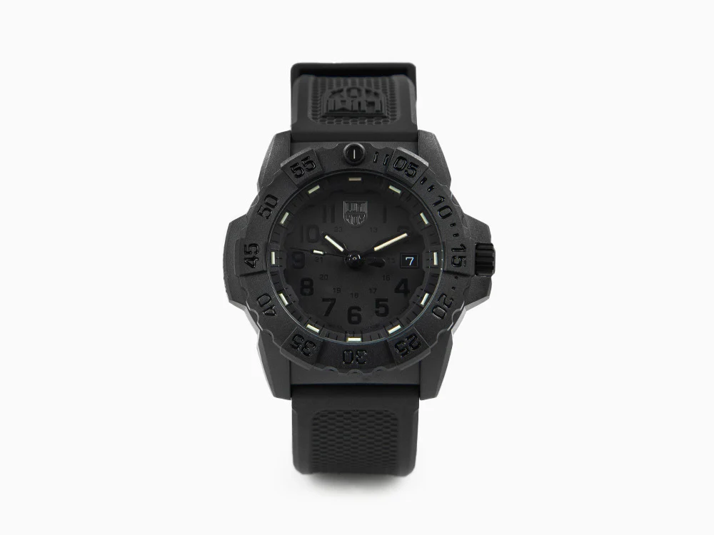 Luminox Sea Navy Seal 3501.BO Quartz watch, Black, Carbon, 20 atm, Polyurethane - Image 2