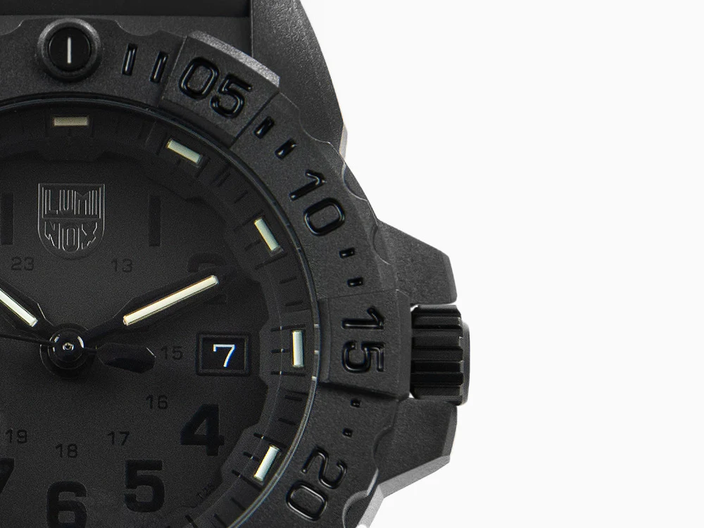 Luminox Sea Navy Seal 3501.BO Quartz watch, Black, Carbon, 20 atm, Polyurethane - Image 8