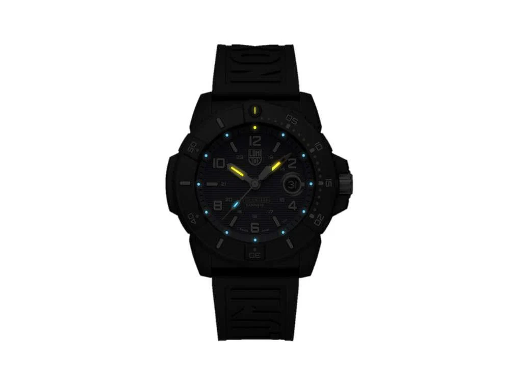 Luminox Sea Navy Seal 3600 Quartz Watch, Blue, CARBONOX™, 45 mm, XS.3602.NSF - Image 3