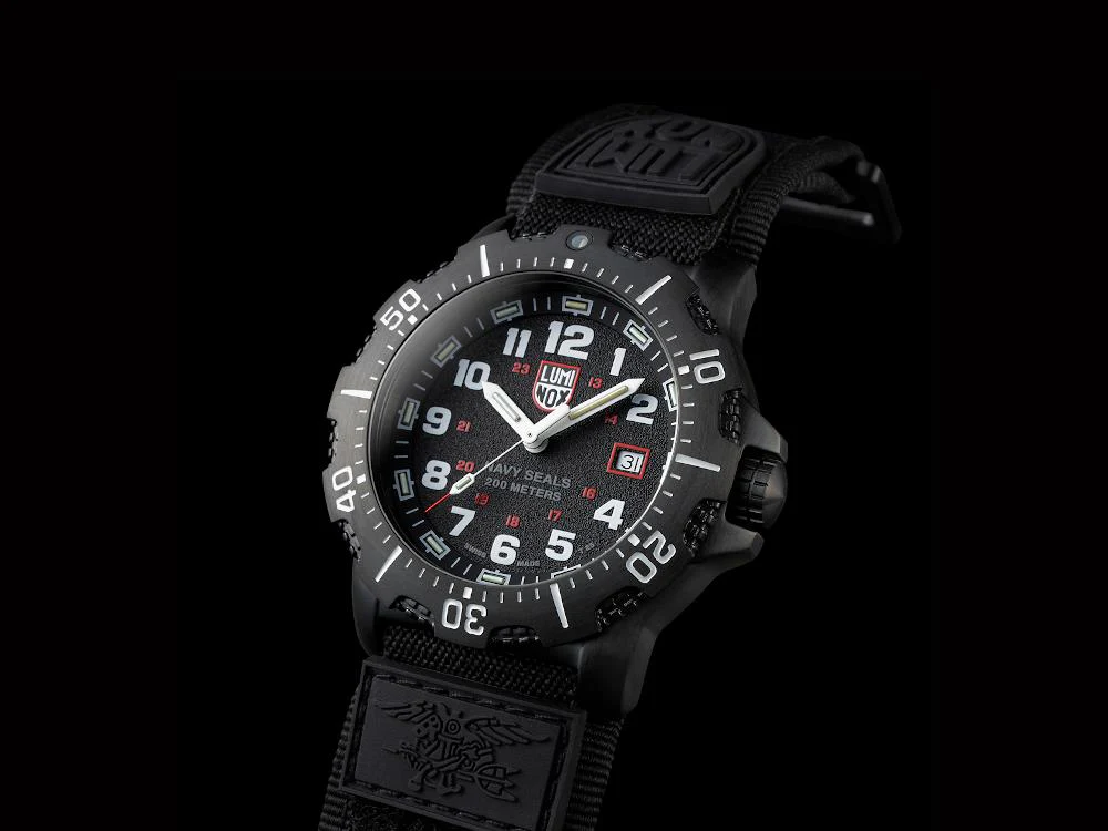 Luminox Sea Navy Seal 4230 Series Quartz Watch, Black, 45 mm, XS.4231.SET - Image 4