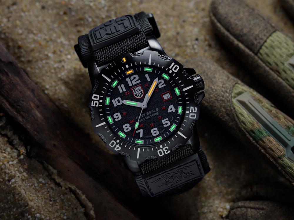 Luminox Sea Navy Seal 4230 Series Quartz Watch, Black, 45 mm, XS.4231.SET - Image 5