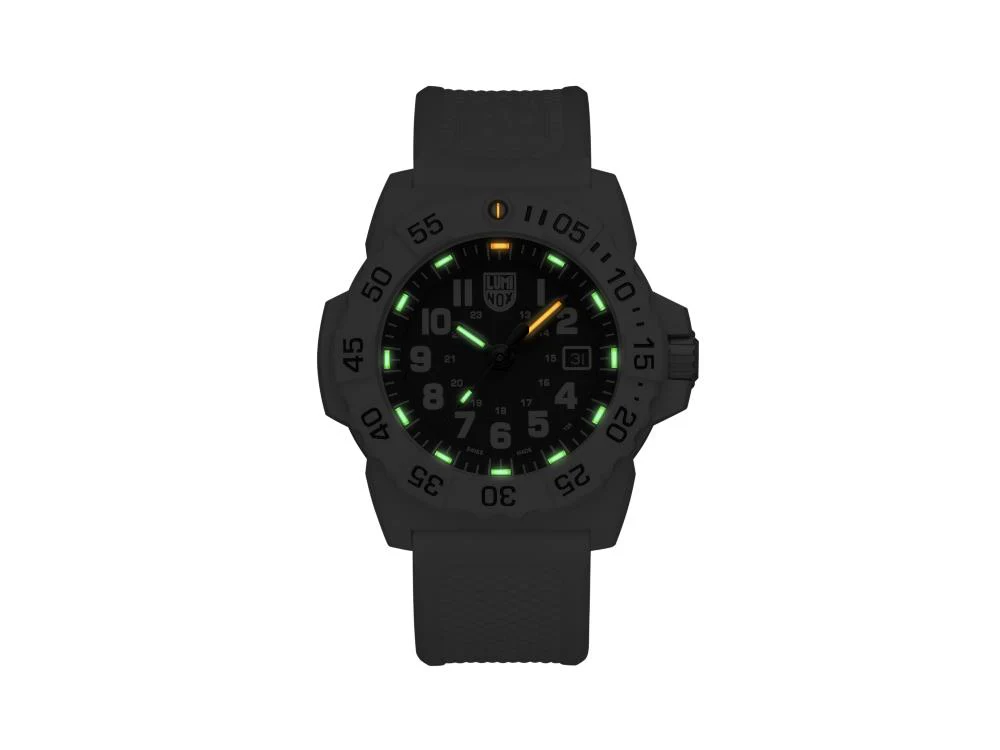 Luminox Sea Navy Seal Arctic Edition Quartz Watch, Black, 45 mm, XS.3507.WB - Image 3