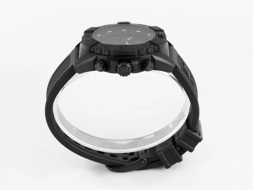 Luminox Sea Navy Seal Chronograph 3580 Series Quartz Watch, Black, XS.3581.BO - Image 5