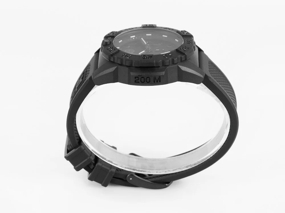 Luminox Sea Navy Seal Chronograph 3580 Series Quartz Watch, Black, XS.3581.BO - Image 6