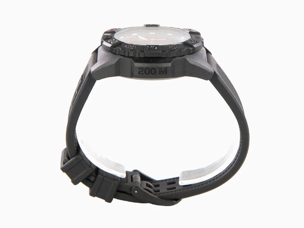 Luminox Sea Navy Seal Chronograph 3580 Series Quartz Watch, Black, XS.3581.EY - Image 6