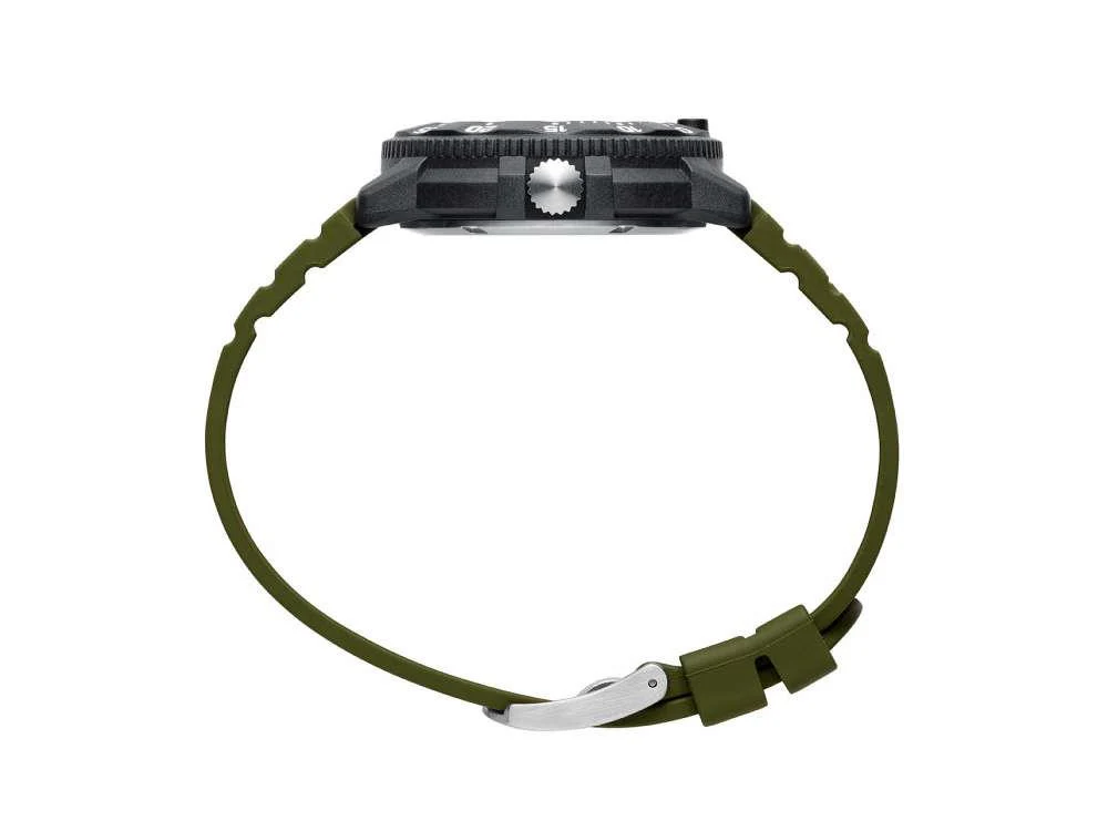 Luminox Sea Navy Seal EVO Quartz Watch, Green, CARBONOX™, 43 mm, LX.3013.EVO - Image 5