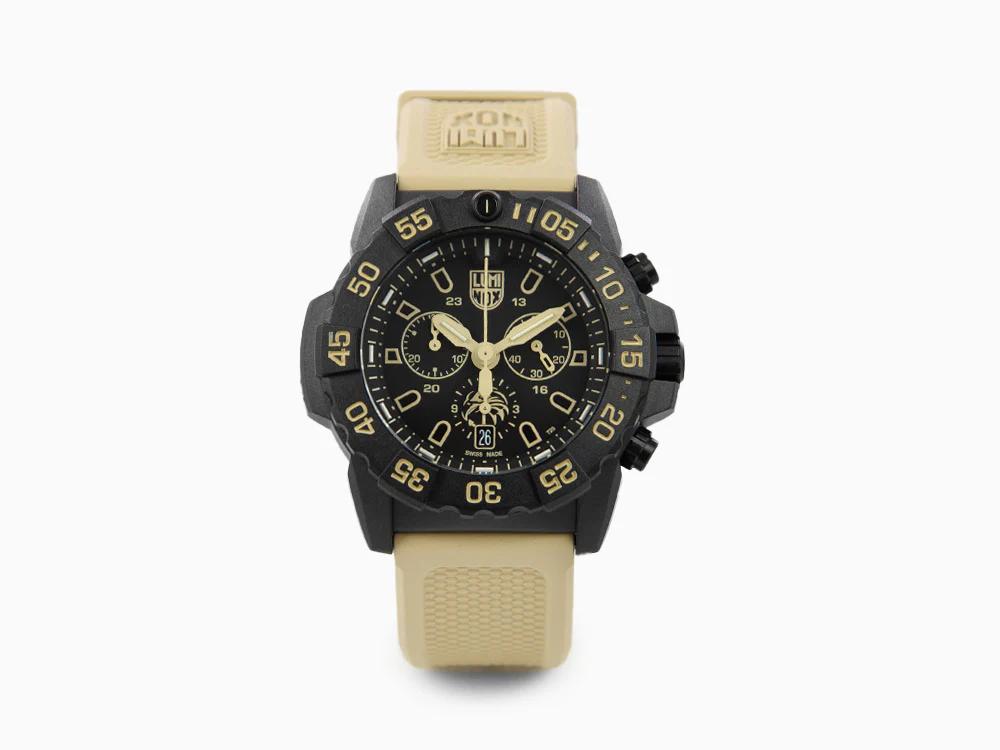 Luminox Sea Navy Seal Foundation 3580 Quartz Watch, Black, XS.3590.NSF.SET - Image 2