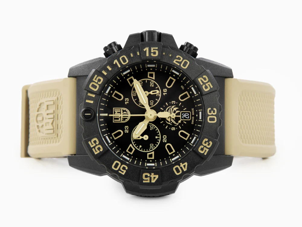 Luminox Sea Navy Seal Foundation 3580 Quartz Watch, Black, XS.3590.NSF.SET - Image 7