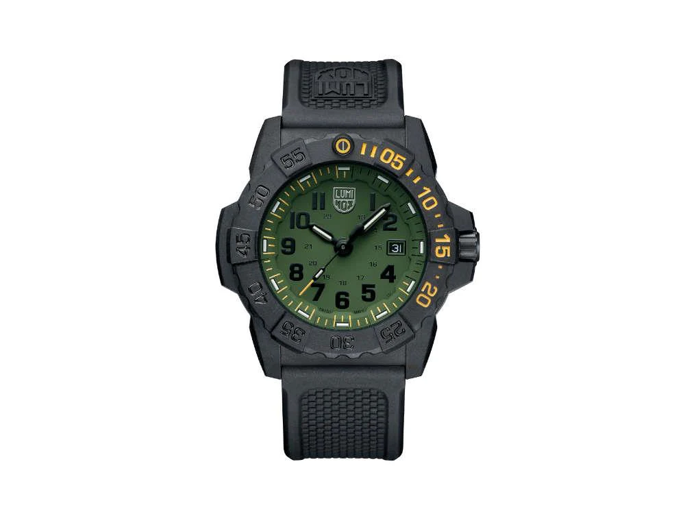 Luminox Sea Navy Seal Quartz Watch, Green,45 mm, XS.3517.NSF.SET - Image 2
