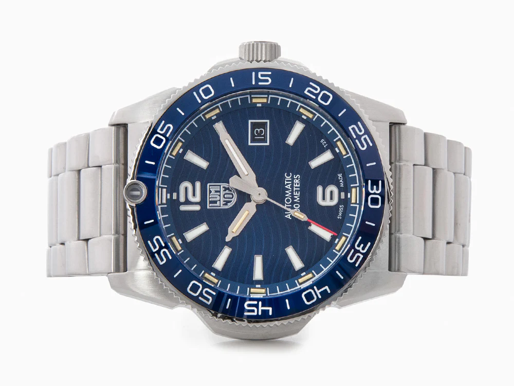 Luminox Sea Pacific Diver Automatic Watch, SW 220-1, Blue, 42 mm, XS.3104 - Image 7