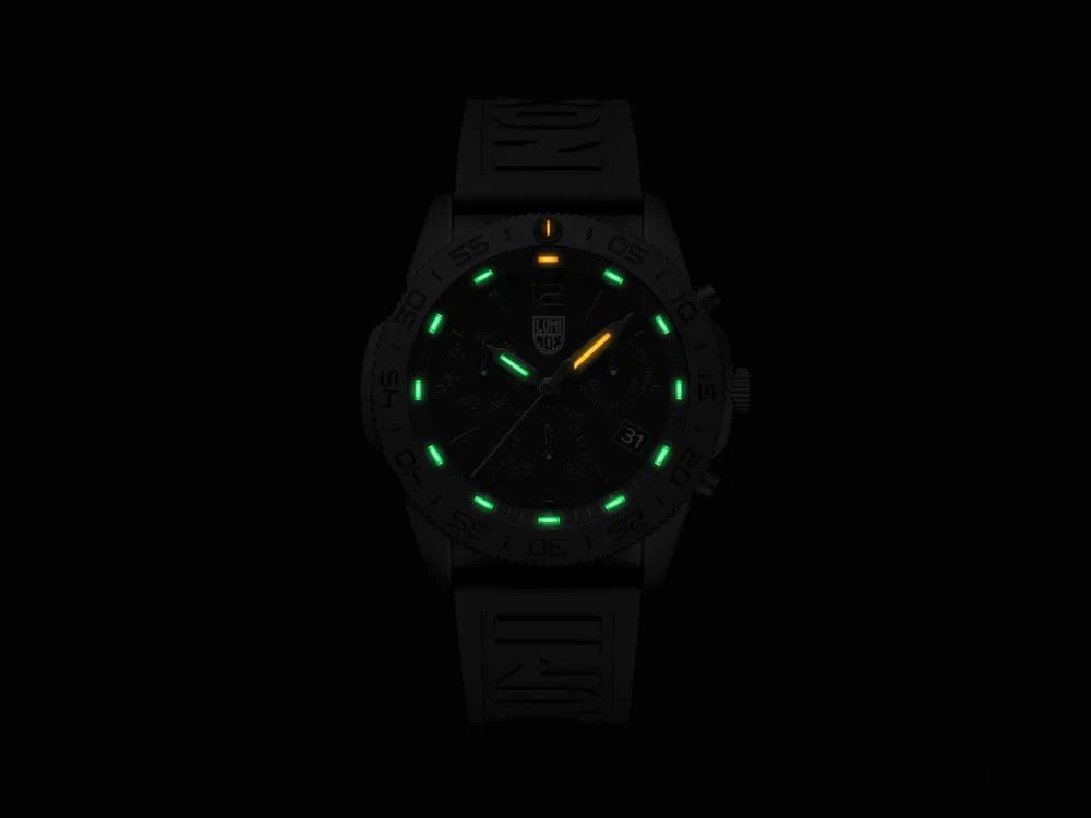Luminox Sea Pacific Diver Quartz Watch, Black, 44 mm, Day, 20 atm, XS.3141.BO - Image 8