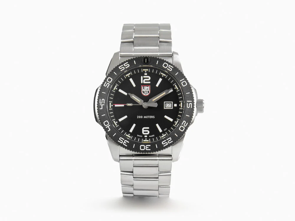 Luminox Sea Pacific Diver Quartz Watch, CARBONOX, Black, 44 mm, XS.3122 - Image 2