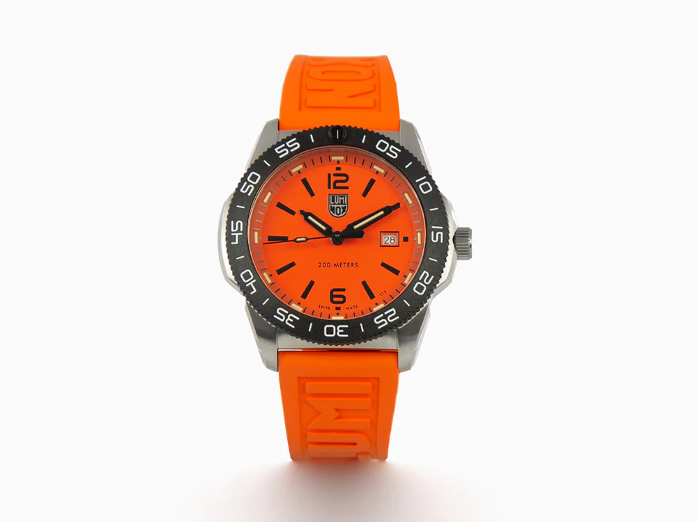 Luminox Sea Pacific Diver Quartz Watch, Orange, 44 mm, Day, 20 atm, XS.3129 - Image 2