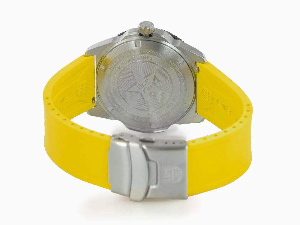 Luminox Sea Pacific Diver Quartz Watch, Yellow, 44 mm, 20 atm, XS.3125.SET - Image 3