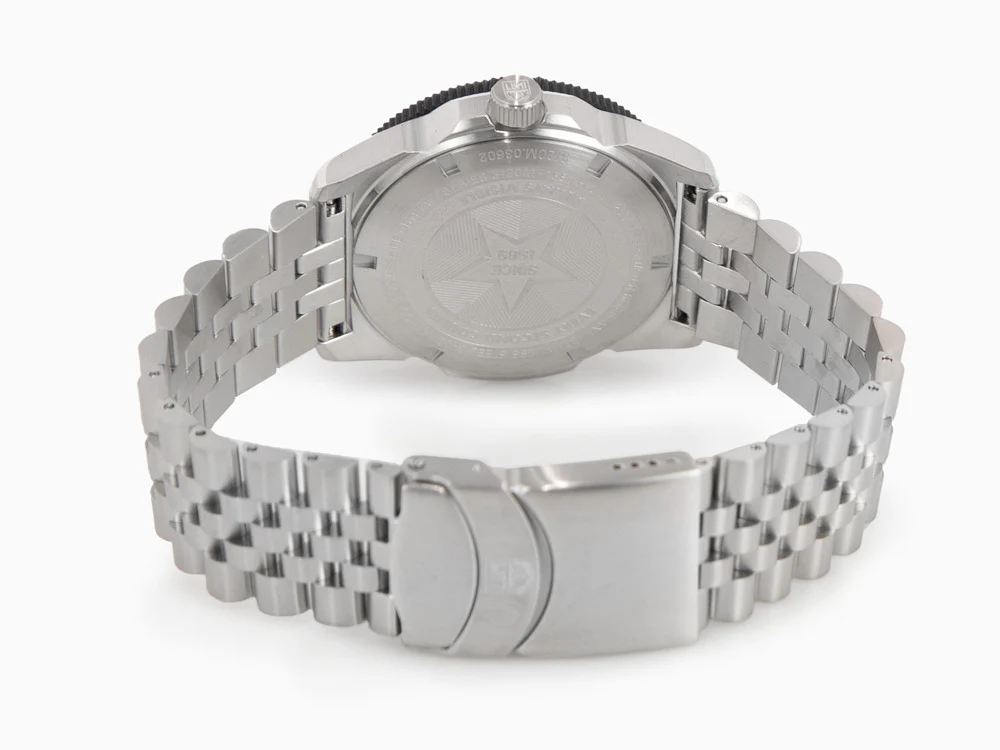 Luminox Sea Pacific Diver Ripple Collection Quartz Watch, Blue, XS.3123M.SET - Image 3
