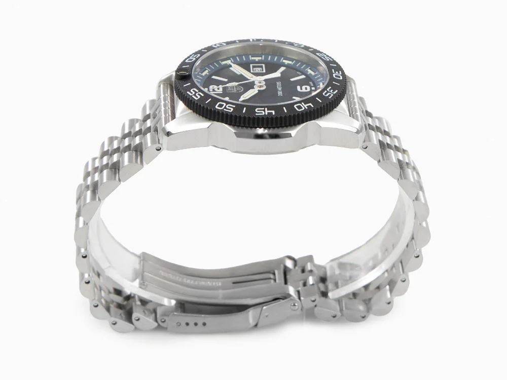 Luminox Sea Pacific Diver Ripple Collection Quartz Watch, Blue, XS.3123M.SET - Image 6
