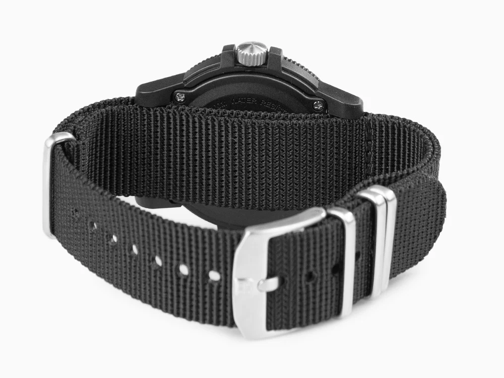 Luminox Sea Turtle Giant Quartz Watch, Black/Beige, Carbon, 44 mm, 10 atm, Day - Image 3