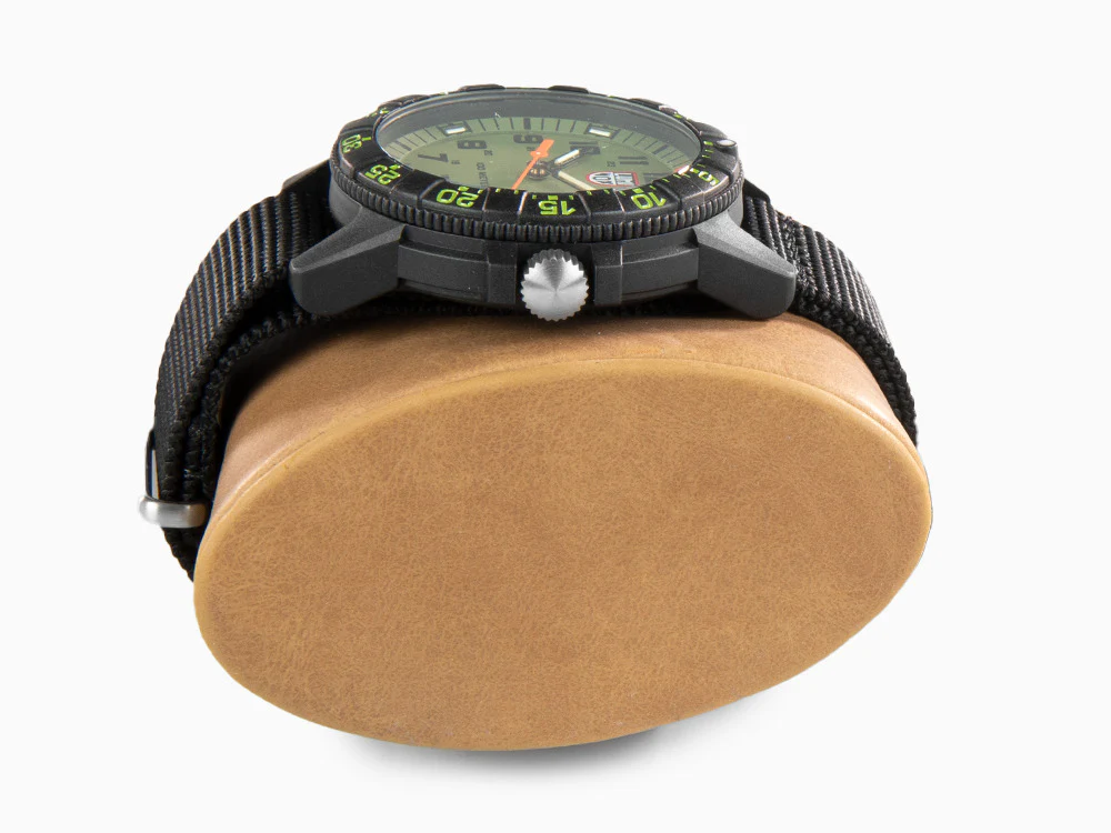 Luminox Sea Turtle Giant Quartz Watch, Green, Carbon, 44 mm, 10 atm, Day - Image 5