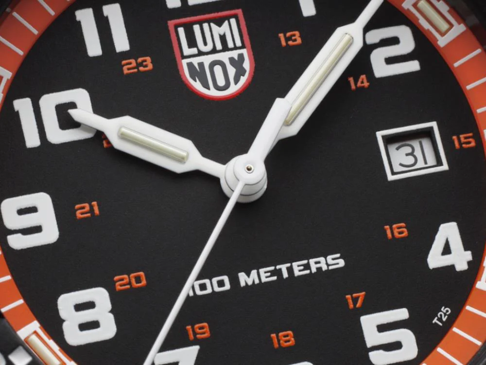 Luminox Sea Turtle Quartz Watch, Orange, CARBONOX™, 44 mm, 10 atm, XS.0329.1 - Image 6