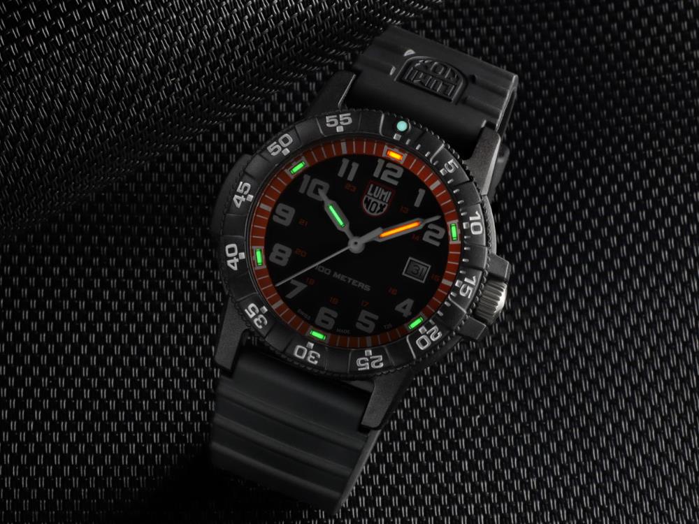 Luminox Sea Turtle Quartz Watch, Orange, CARBONOX™, 44 mm, 10 atm, XS.0329.1 - Image 7