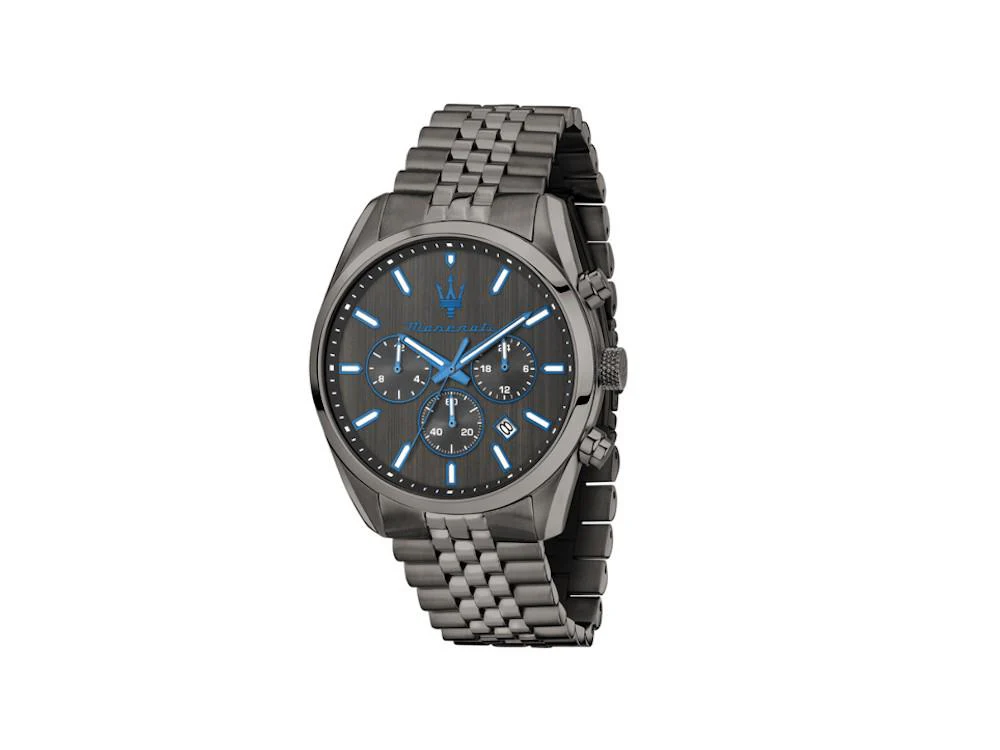 Maserati Attrazione Dark Edition Quartz Watch, Black, 43 mm, R8853154002 - Image 2
