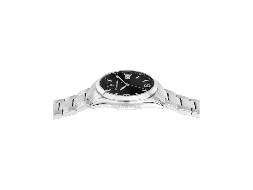 Maserati Attrazione Quartz Watch, Black, 43 mm, Mineral crystal, R8853151007 - Image 6