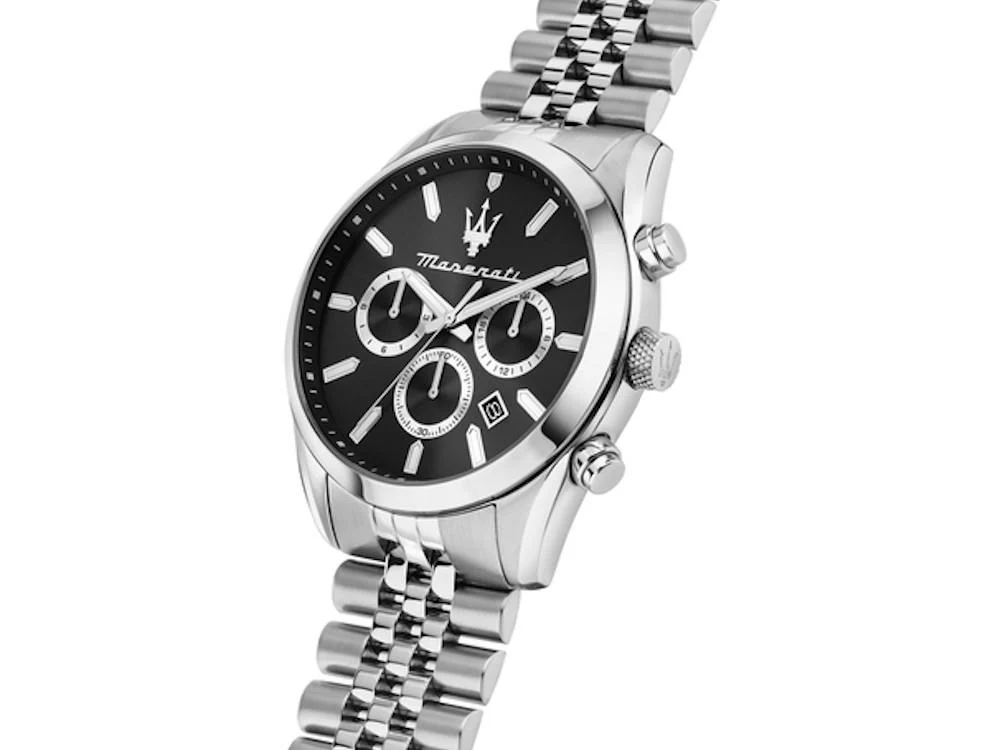 Maserati Attrazione Quartz Watch, Black, 43 mm, Mineral crystal, R8853151022 - Image 4