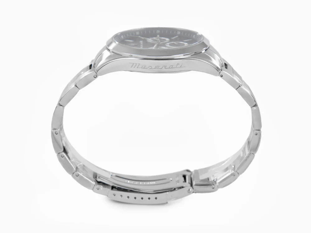 Maserati Attrazione Quartz Watch, Blue, 43 mm, Mineral crystal, R8853151005 - Image 6