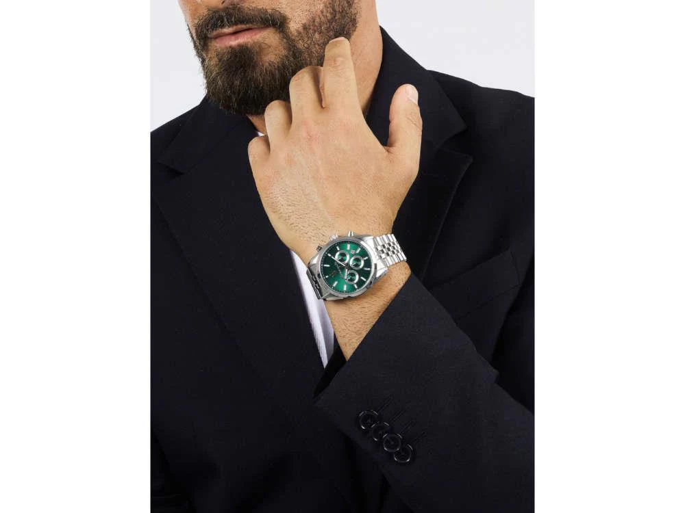 Maserati Attrazione Quartz Watch, Green, 43 mm, Mineral crystal, R8853151023 - Image 3