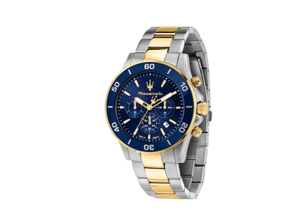 Maserati Competizione Quartz Watch, PVD, Blue, 43 mm, R8873600006 - Image 2