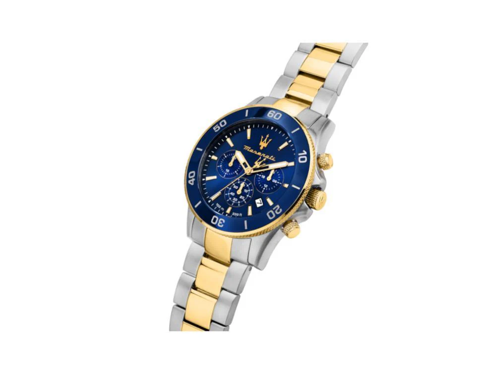 Maserati Competizione Quartz Watch, PVD, Blue, 43 mm, R8873600006 - Image 5