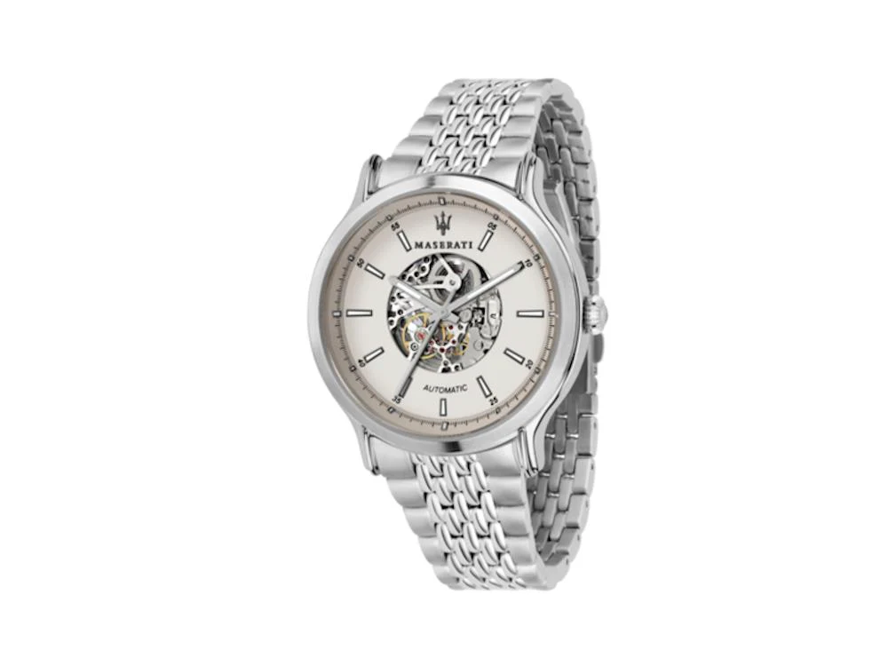 Maserati Epoca Automatic Watch, White, 42 mm, Mineral crystal, R8823138001 - Image 2