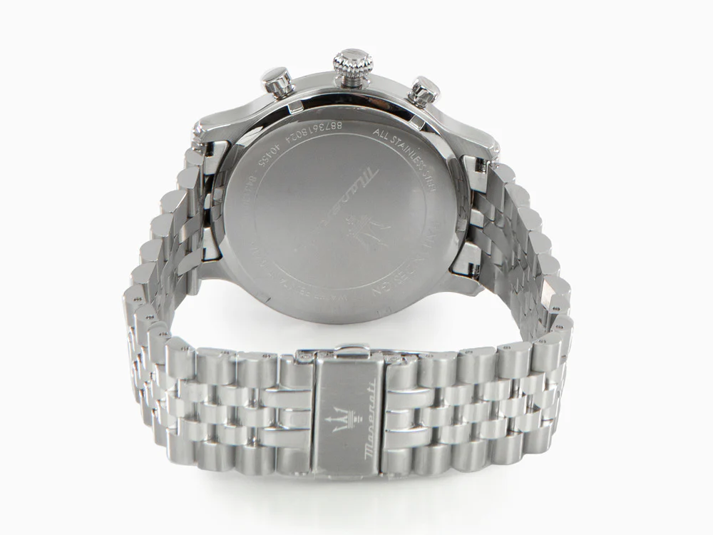 Maserati Epoca Quartz Watch, Blue, 42 mm, Mineral crystal, R8873618024 - Image 3