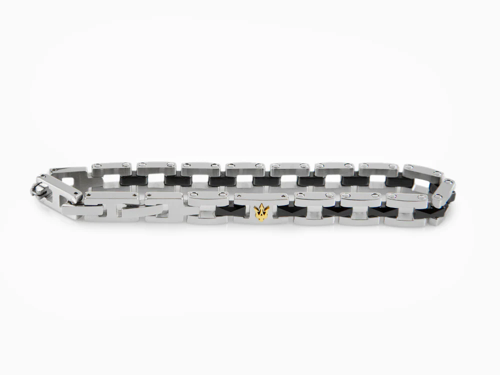 Maserati Gioielli Bracelet, Stainless steel, Silver, PVD, JM422ATZ16 - Image 7