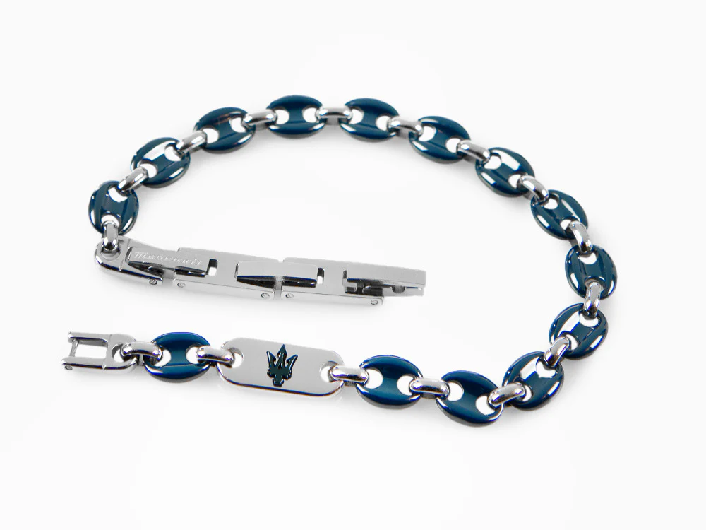 Maserati Gioielli Bracelet, Stainless steel, Silver, PVD, JM422ATZ18 - Image 4