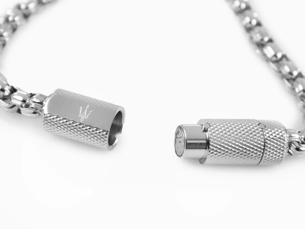 Maserati Gioielli Bracelet, Steel, Silver, JM223ATK22 - Image 4