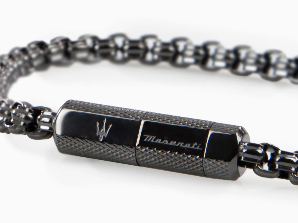 Maserati Gioielli Bracelet, Steel, Silver, PVD, JM223ATK23 - Image 8