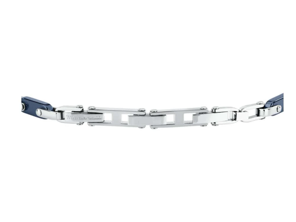 Maserati Gioielli Ceramic Bracelet, Stainless steel, Blue, JM226ATZ76 - Image 3
